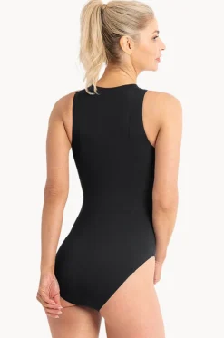 Solace Zip Front One Piece