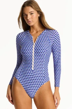 Solara Long Sleeve Sunsuit