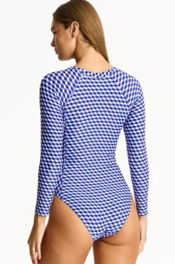 Solara Long Sleeve Sunsuit