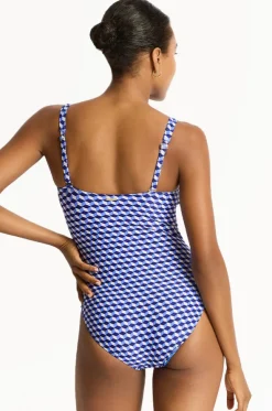 Solara Twist Front One Piece