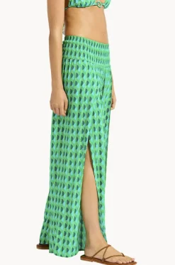 Sorrento Shirred Waist Wrap Pant