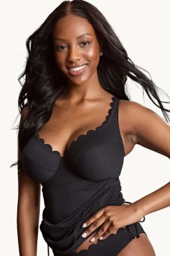 Spirit Selena G Cup Plunge Tankini Separate