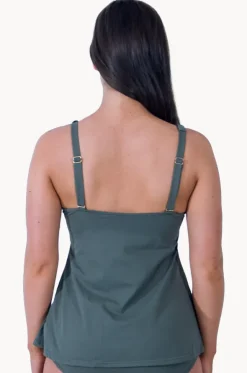 Sports F/G Cup V Neck Tankini Separate