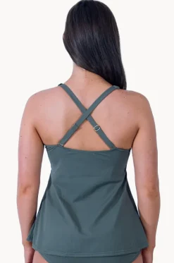 Sports F/G Cup V Neck Tankini Separate