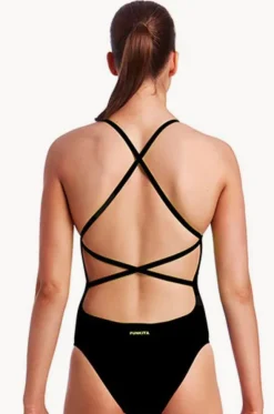 Still Black Strapped In One Piece