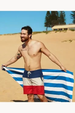 Stripe Cabana Microfibre Towel