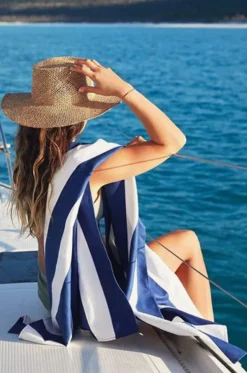 Stripe Cabana Microfibre Towel