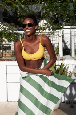 Stripe Cabana Microfibre Towel