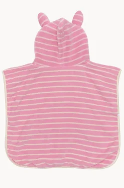 Stripe Cotton Candy Kids Hooded Towel