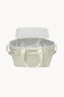Stripe Light Cooler Bag