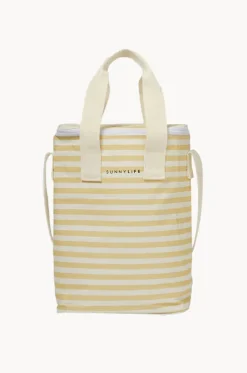 Stripe Light Cooler Drinks Bag