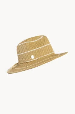 Stripe Panama Hat