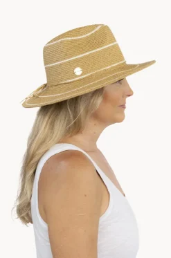 Stripe Panama Hat