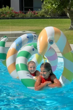 Stripe Poolside Giant Inflatable Noodle