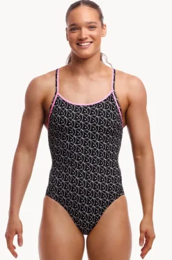 Summer Fish Diamond Secure One Piece