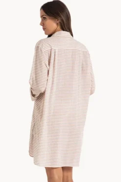 Summer Stripe Painters Shirt