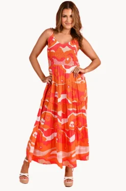 Summer Sunrise Traveller Maxi Dress
