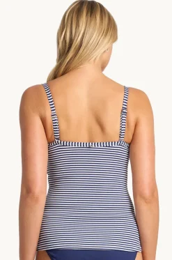 Summer Surf Twist Front Tankini Separate