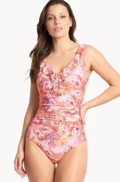 Sundance E/F Cup Frill Ruched One Piece