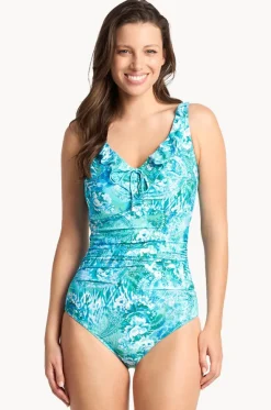 Sundance E/F Cup Frill Ruched One Piece