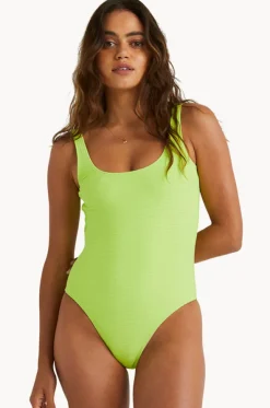 Tanlines Scoop Neck Tank One Piece