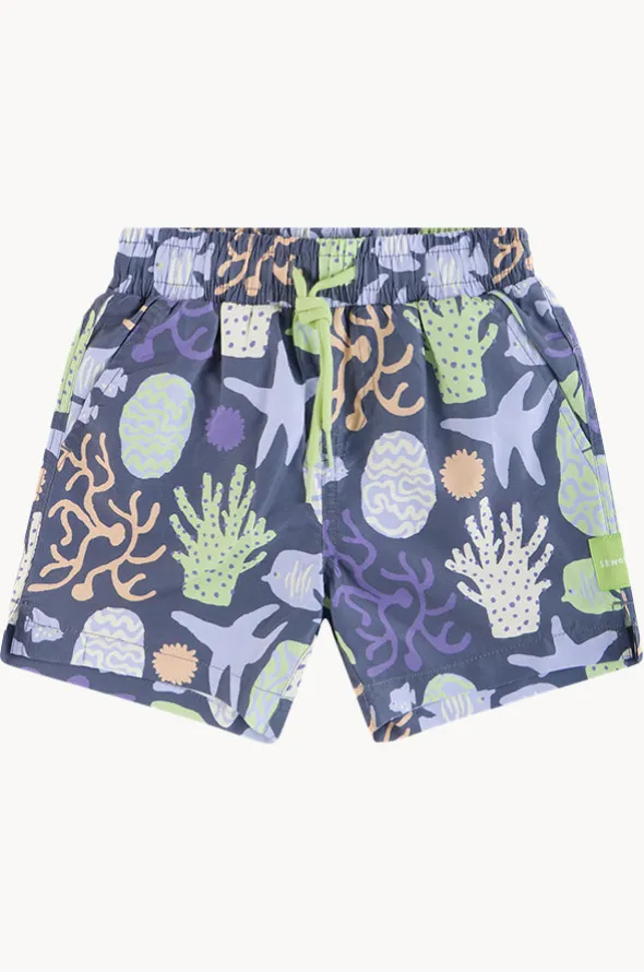 Teen Boys Coral Chaos Eco Short