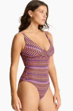 Tessera Cross Front One Piece