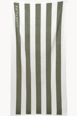 The Vacay Stripe Beach Towel