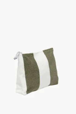 The Vacay Stripe Terry Beach Pouch