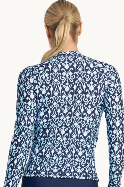 Tile Long Sleeve Suntop