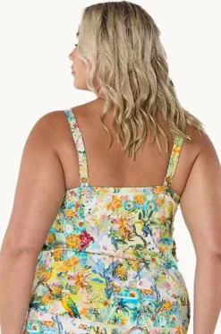 Tropicana Tiered Frill Tankini Separate