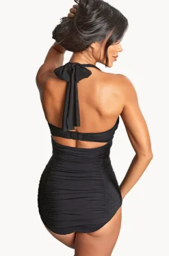 Tulle Marilyn G Cup Twist Bandeau One Piece