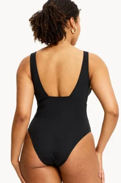 V Plunge One Piece