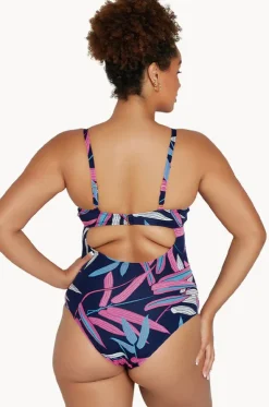 Vintage Palms Sweetheart One Piece