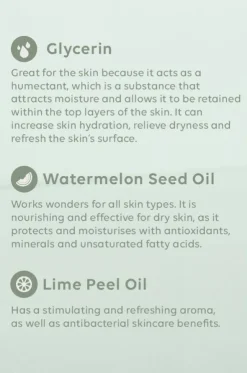 Watermelon & Lime Sanitiser Spray