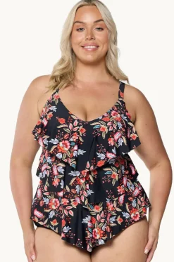 Wild Berries Tiered Tankini Separate