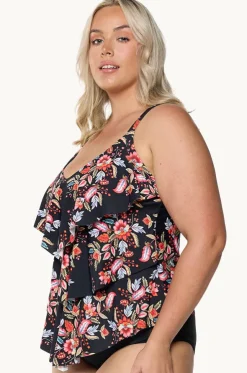 Wild Berries Tiered Tankini Separate