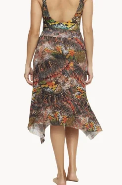 Zambia Mesh Frill Skirt