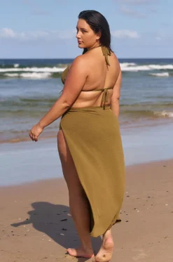 Zanzibar Maxi Split Skirt