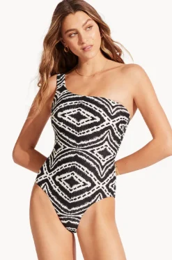 Zanzibar One Shoulder One Piece