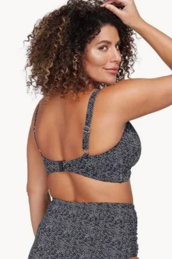 Zig Zag Delacroix Cross Front Bra