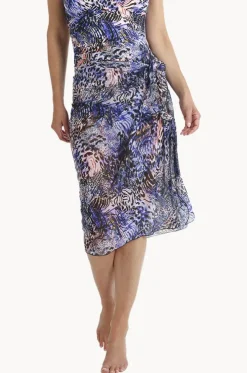 Zion Midi Mesh Sarong